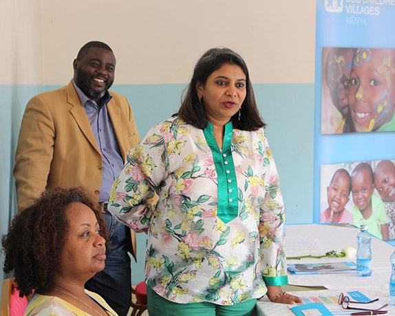 Shubha Murthi Deputy chief operating officer SOS Children's Villages International Visit to Kenya